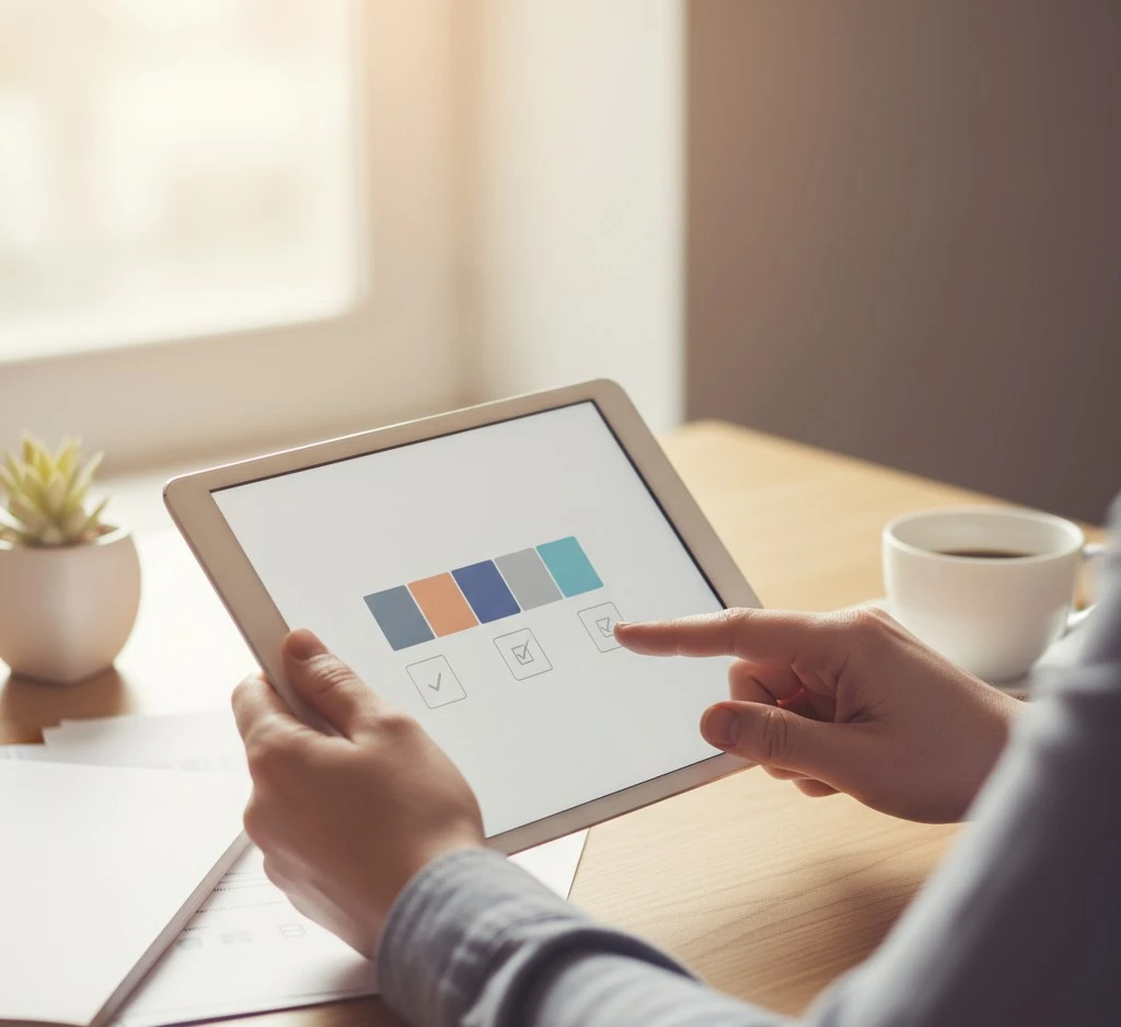 Simple administrative checks and sign-offs with clear guidance